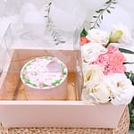 Cake and Flower Gift Box